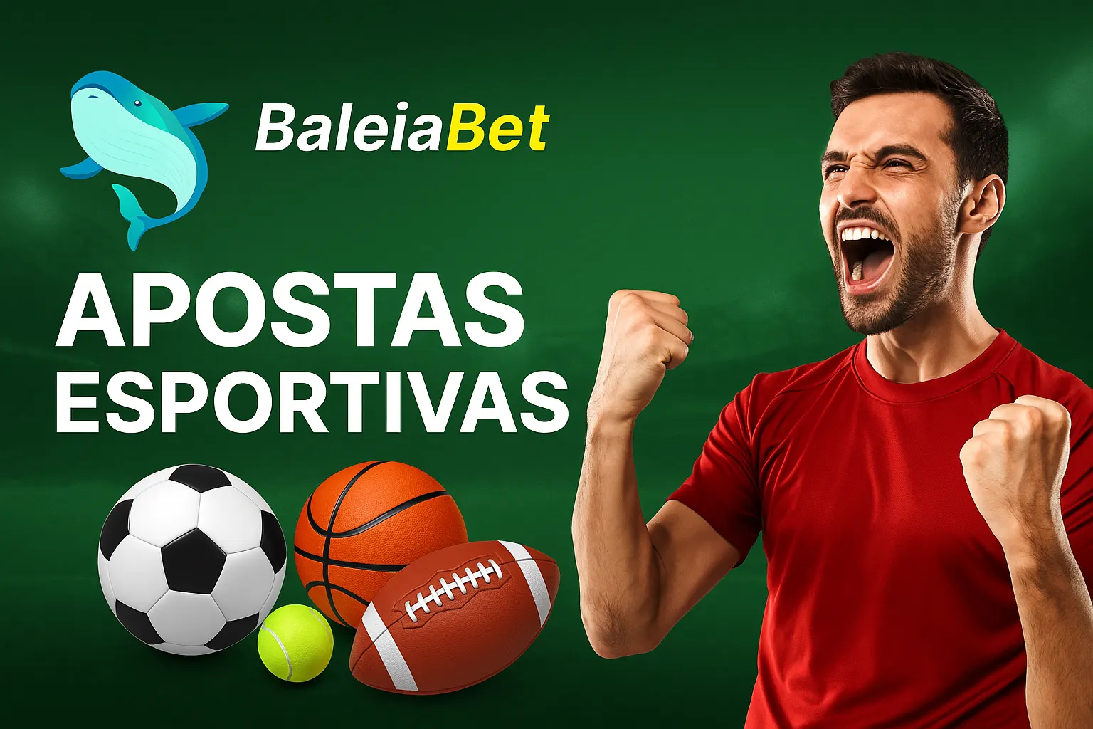 Aposte em apostas esportivas no cassino online BALEIABET