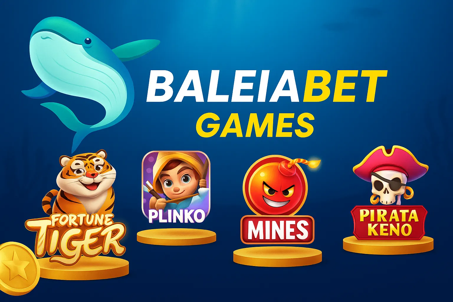 Jogos de cassino online BALEIABET