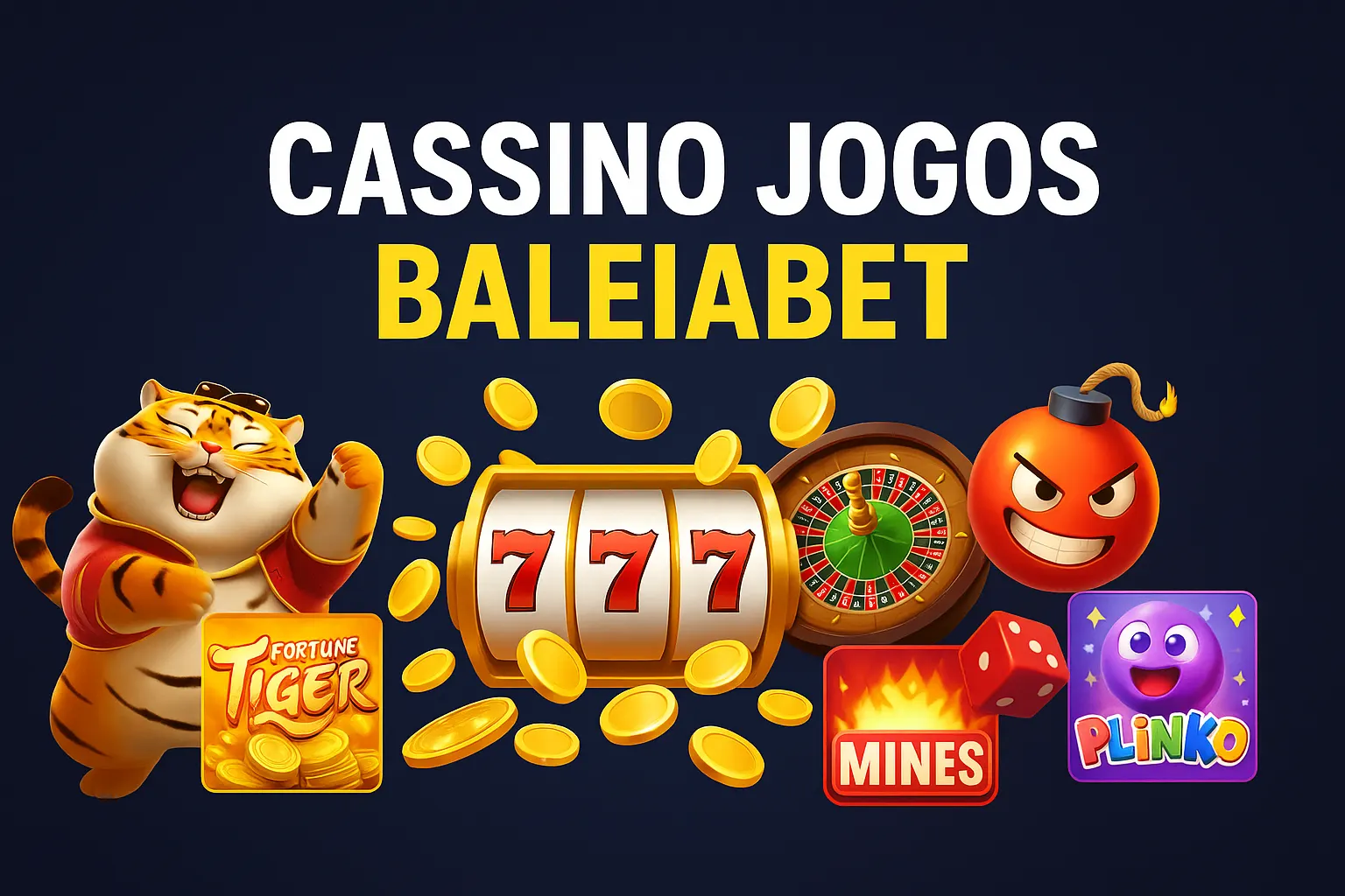 Jogos de cassino online inovadores e emocionantes na BALEIABET