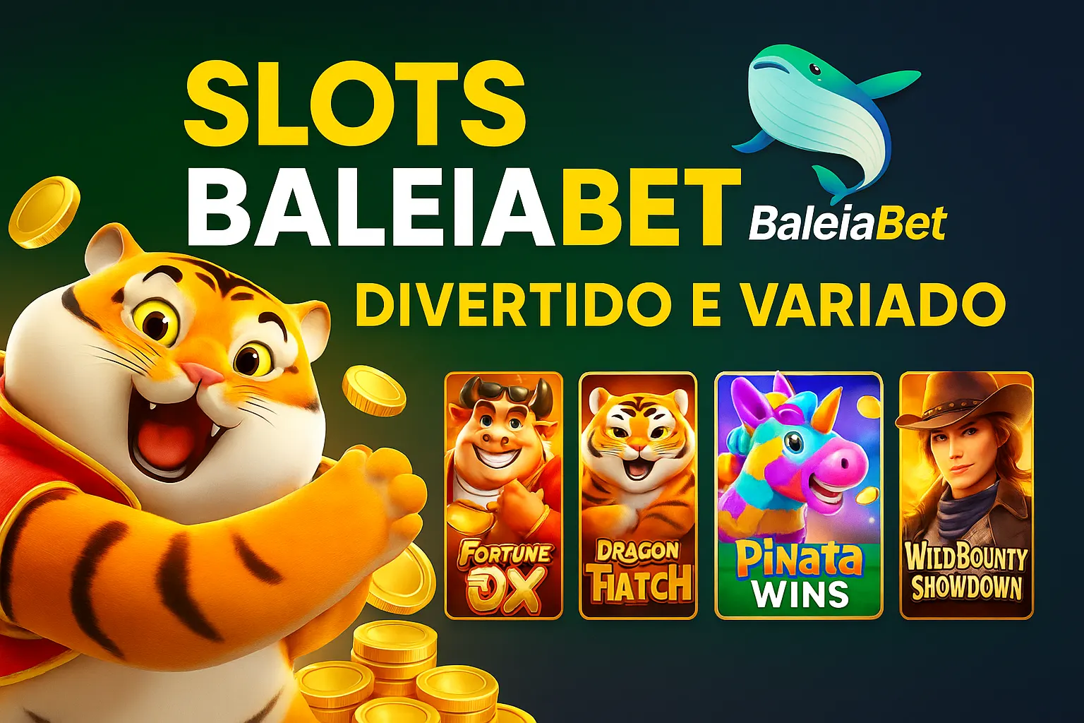 Explore o mundo das slot machines no BALEIABET Casino
